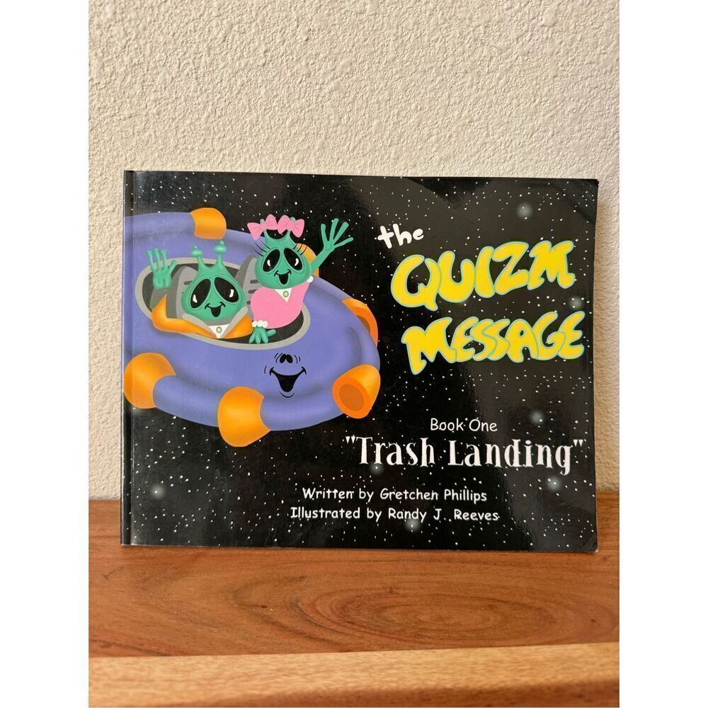 The Quizm message alien space children’s sci-fi fiction book science fiction Tra